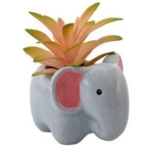1/ $13 or 3 /$30 ✨NIB Emmy the Elephant Animal Planter